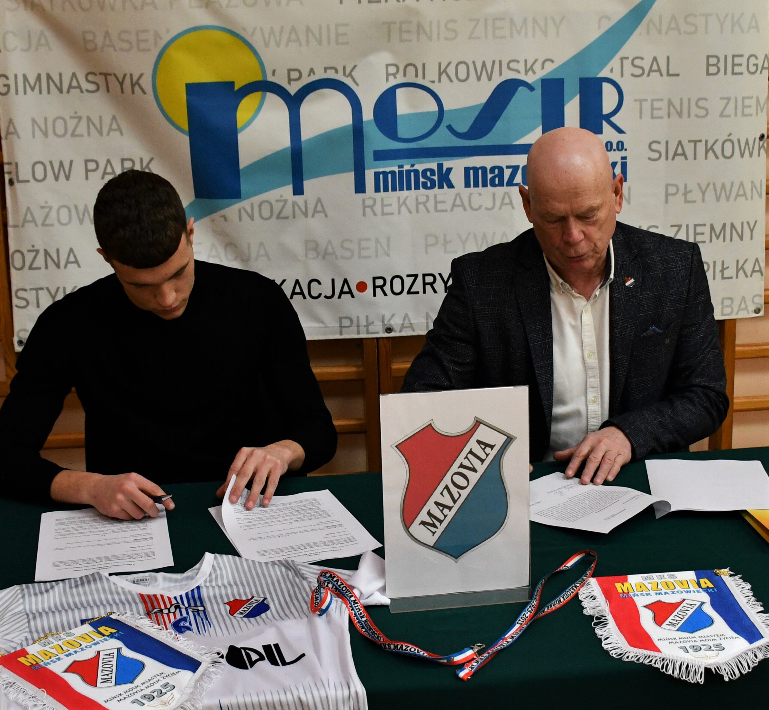 Borys Piotrowski w kadrze Mazovii