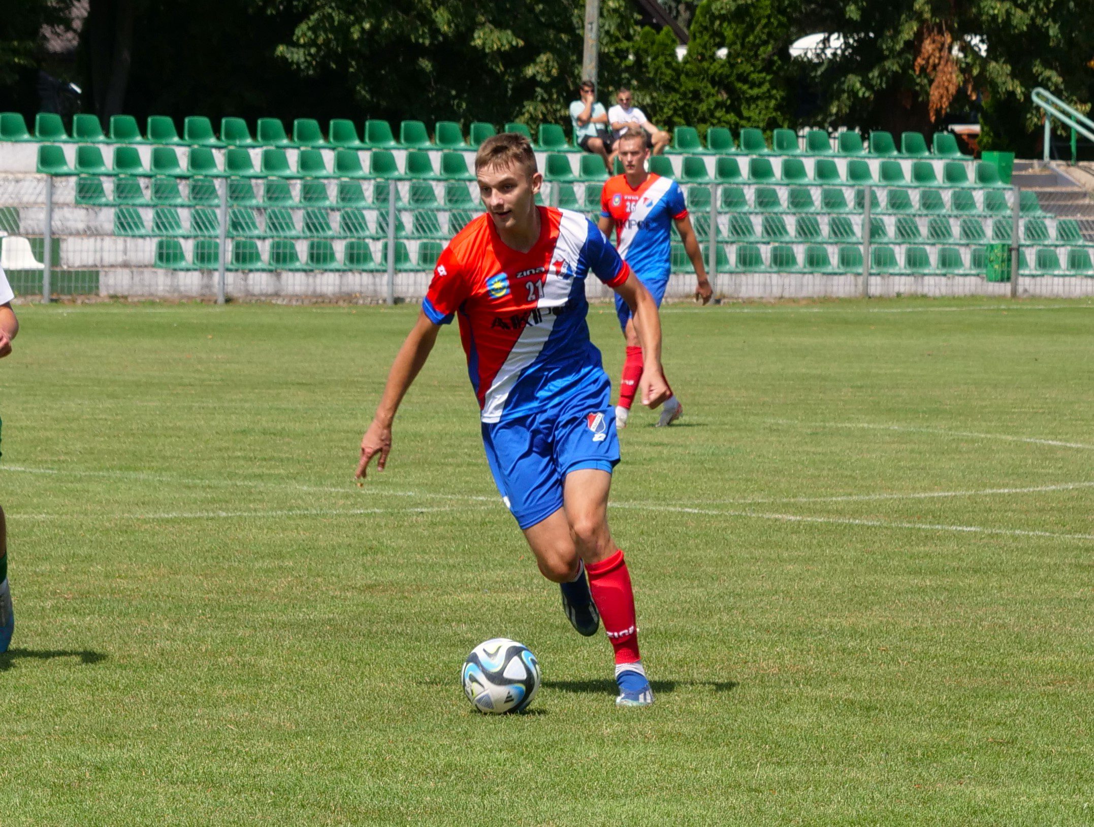 Hat-trick Olka Dzięcielskiego oraz Mateusza Różańskiego i 10 goli Mazovii.