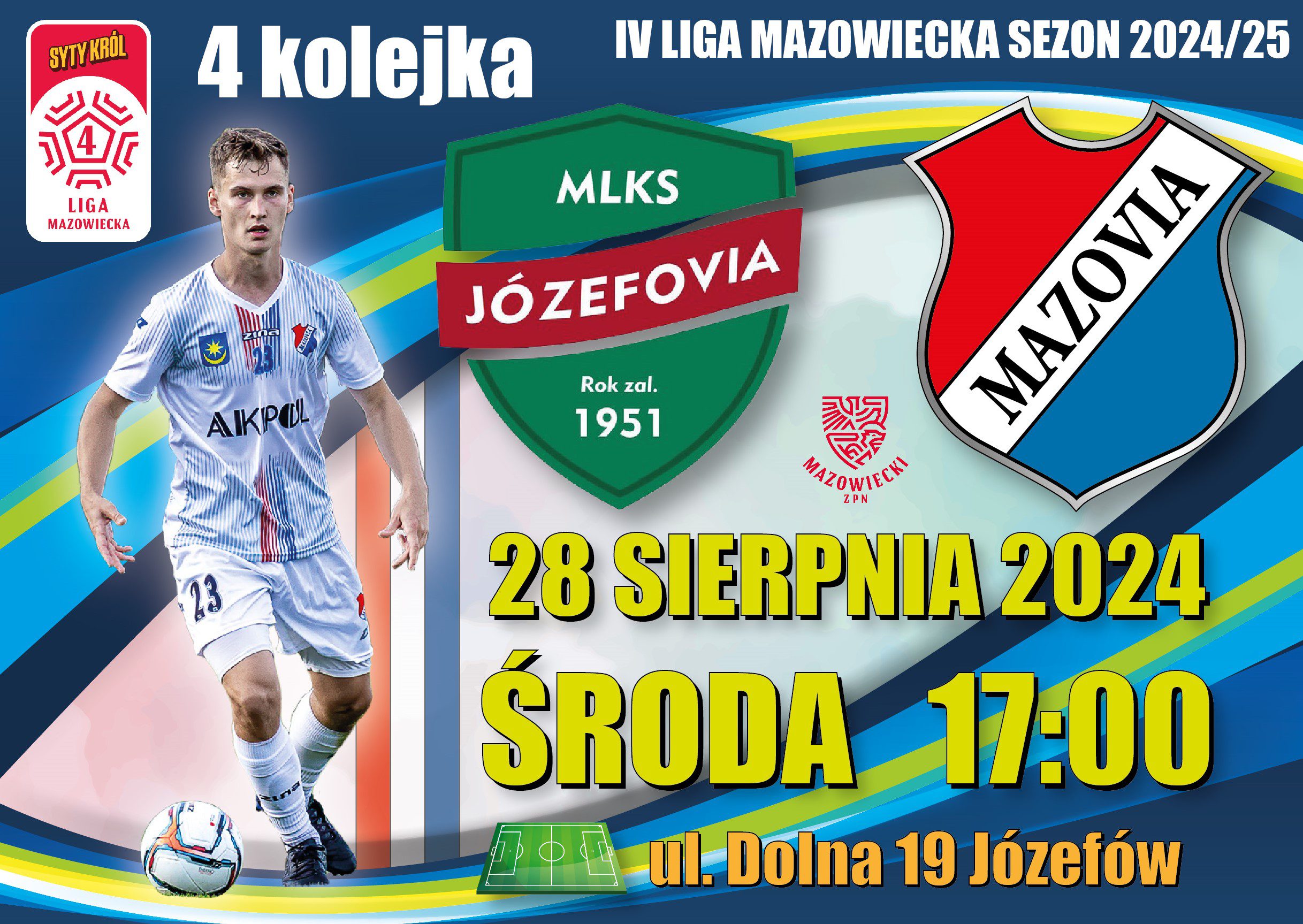 Piłkarska środa: Mazovia powalczy o kolejne zwycięstwa!