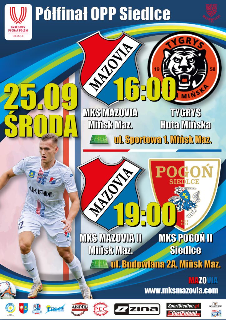 Pucharowa środa z Mazovią: gramy o finał! Na Sportowej o 16 i Budowlanej o 19 1 PP polfinal