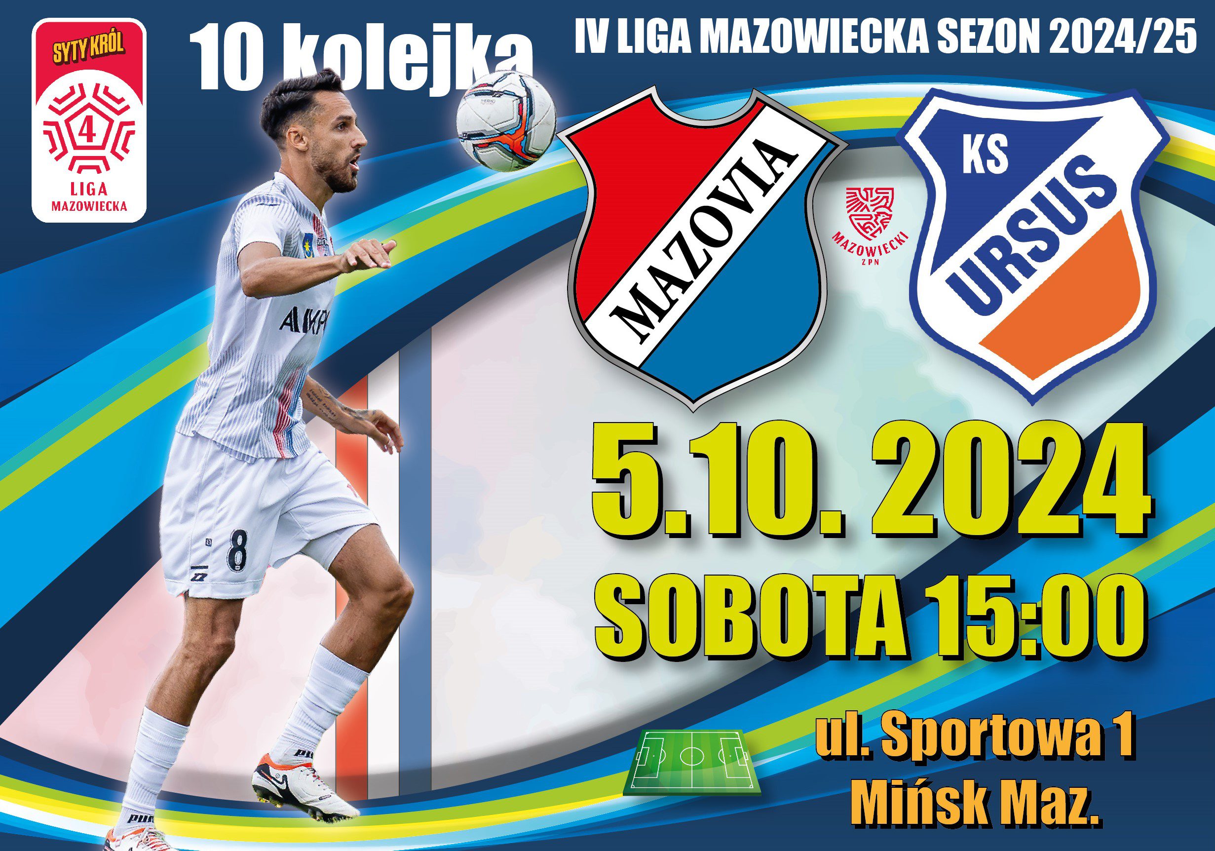 Syty Król IV Liga. Z Ursusem gramy o pierwsze zwycięstwo