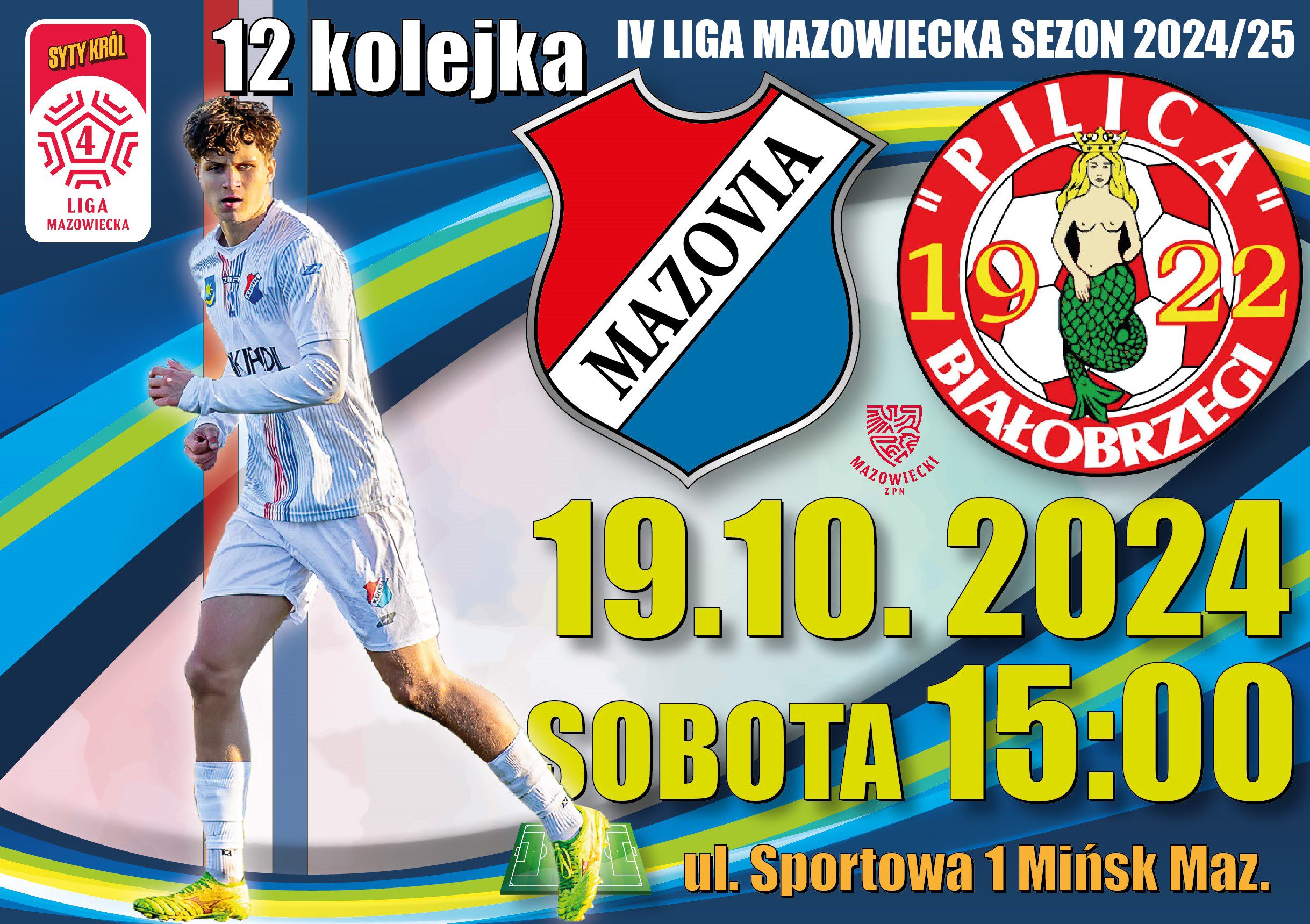 W sobotę mecz Mazovii z ostatnią w tabeli Pilicą