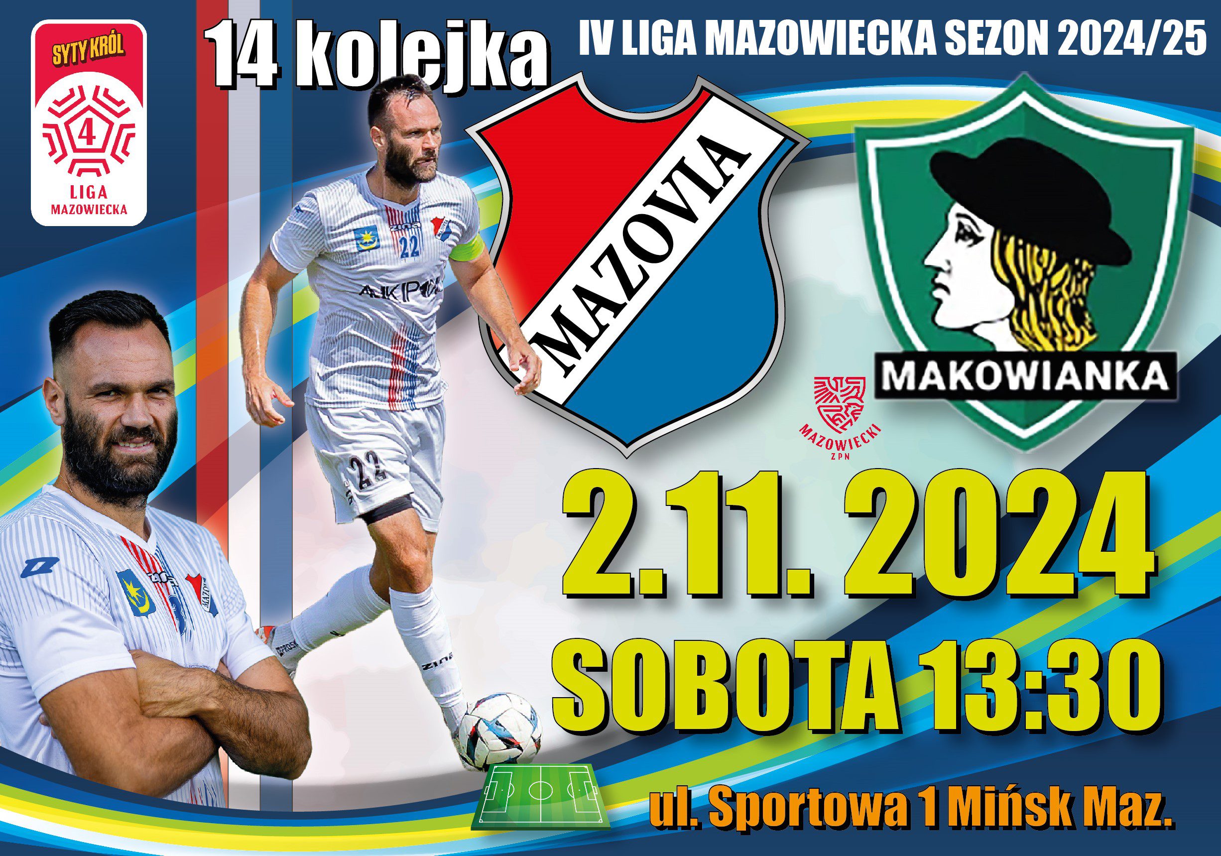 Po 5 latach ligowy mecz Mazovii z Makowianką