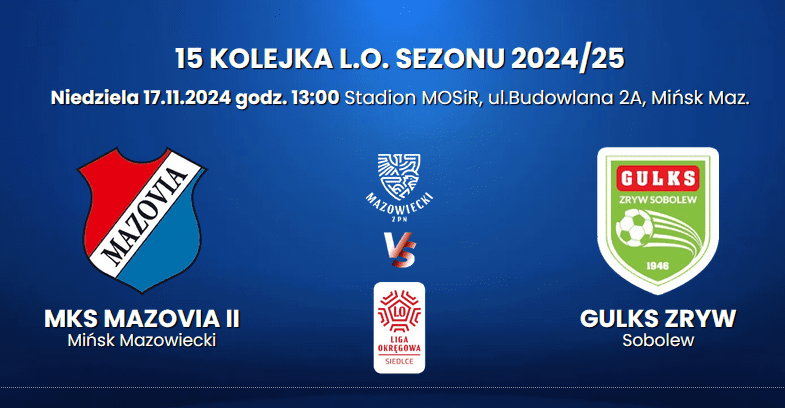 Mazovia II z najlepszą defensywą na Mazowszu 1 Zrzut ekranu 2024 11 12 082148
