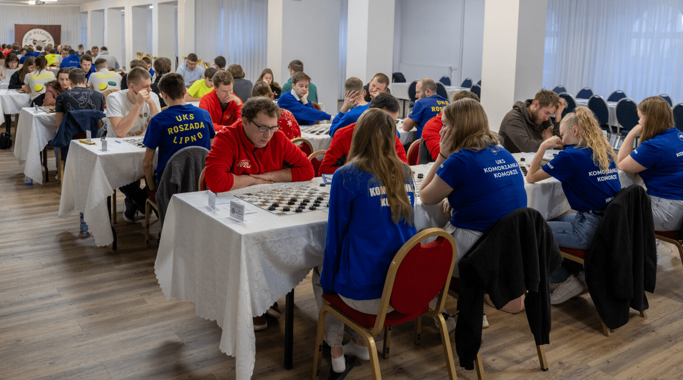 Mazovia szóstą drużyną Mistrzostw Polski w warcabach 100-polowych