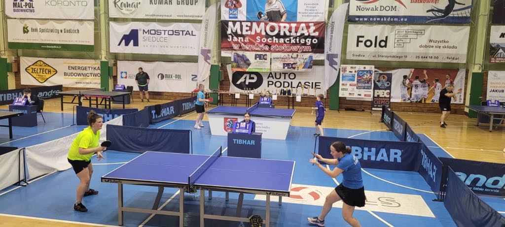 Tenis stołowy. Mazovia jedenasta na półmetku 3 ligi