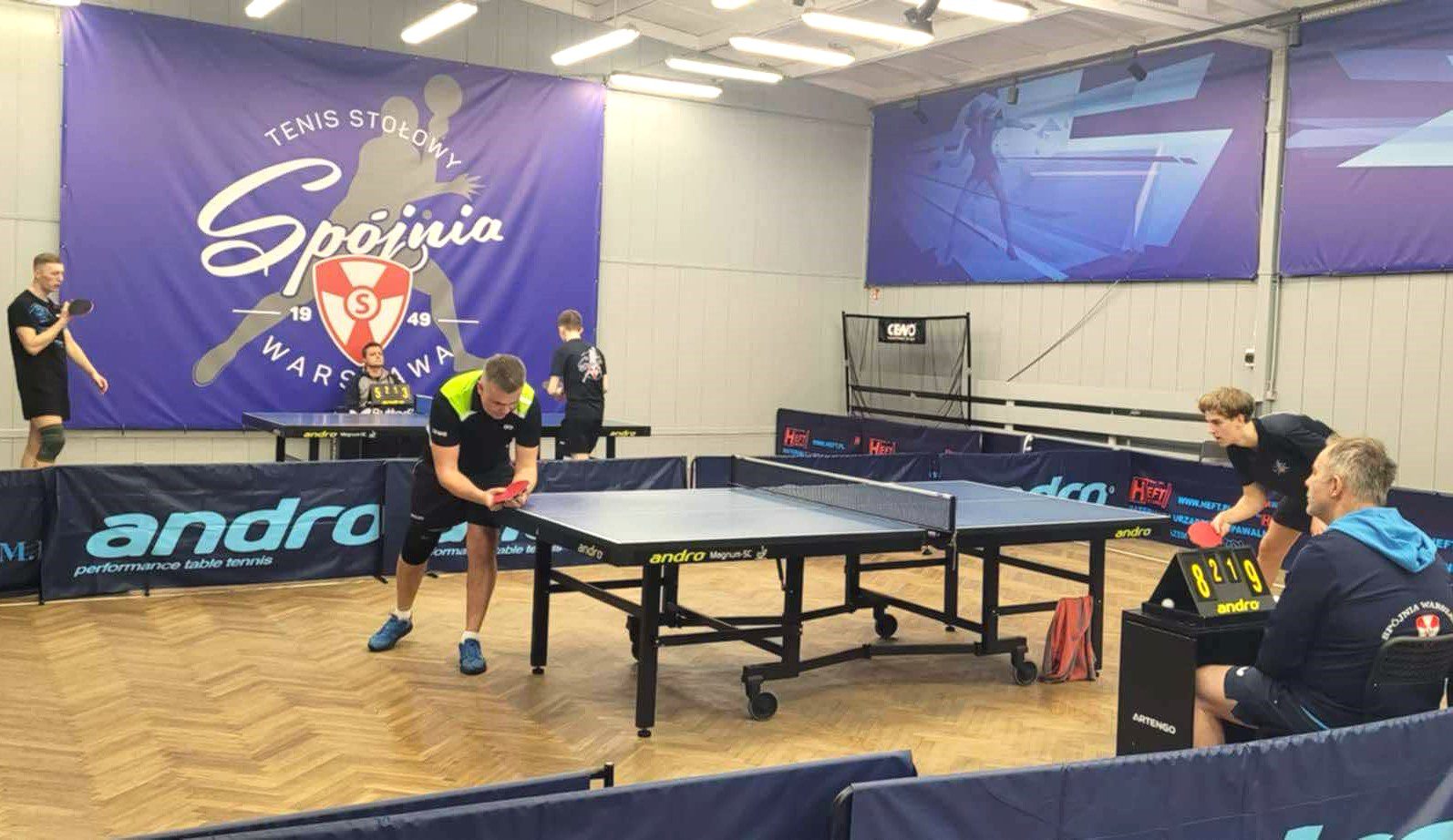 Tenis stołowy. Dwóch piłek zabrakło Mazovii do zwycięstwa