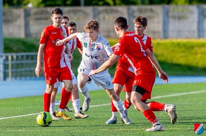 Pierwsza bramka Eryka Wójcika po powrocie do Mazovii II