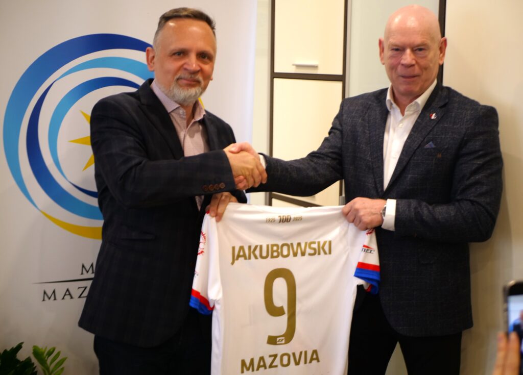 Z wizytą u Burmistrza Miasta Mińska Mazowieckiego Marcina Jakubowskiego 1 Bur 1