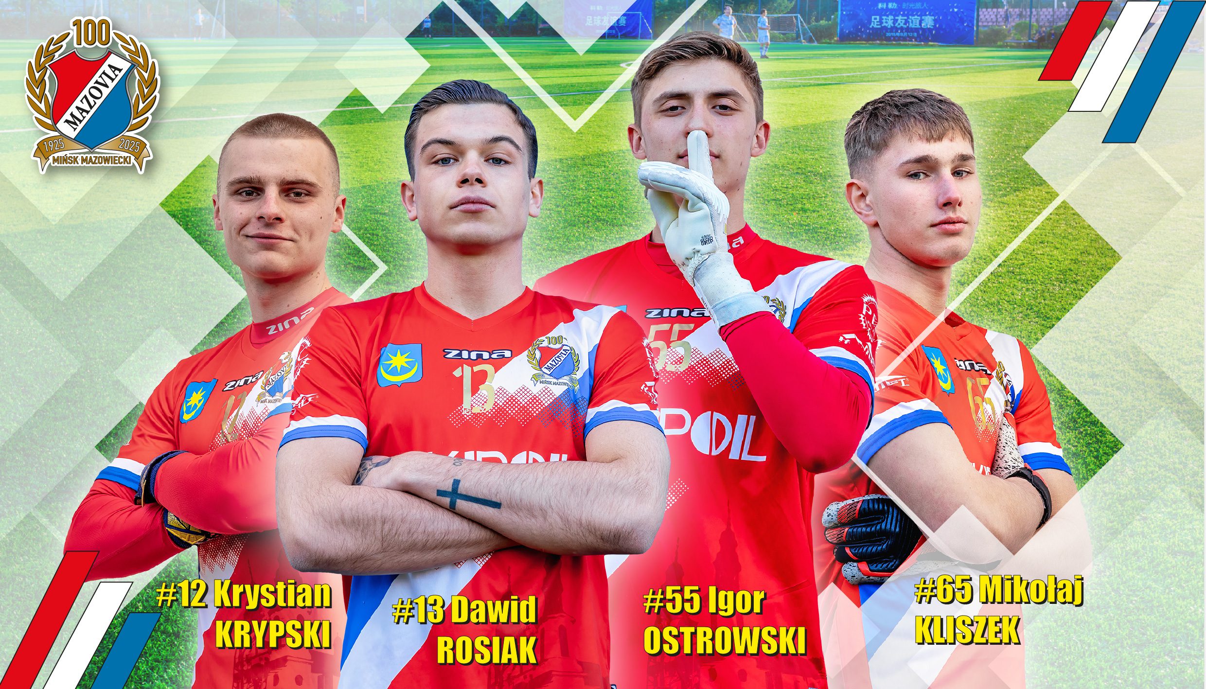 Ciekawa rywalizacja wśród bramkarzy Mazovii: Rosiak czy Ostrowski, a może Kiliszek lub Krypski?