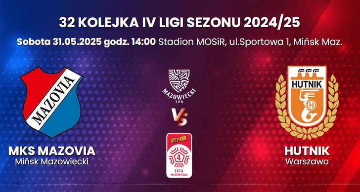 50 goli Mazovii w rundzie wiosennej. W sobotę mecz z Hutnikiem 1 Zrzut ekranu 2025 05 28 140215