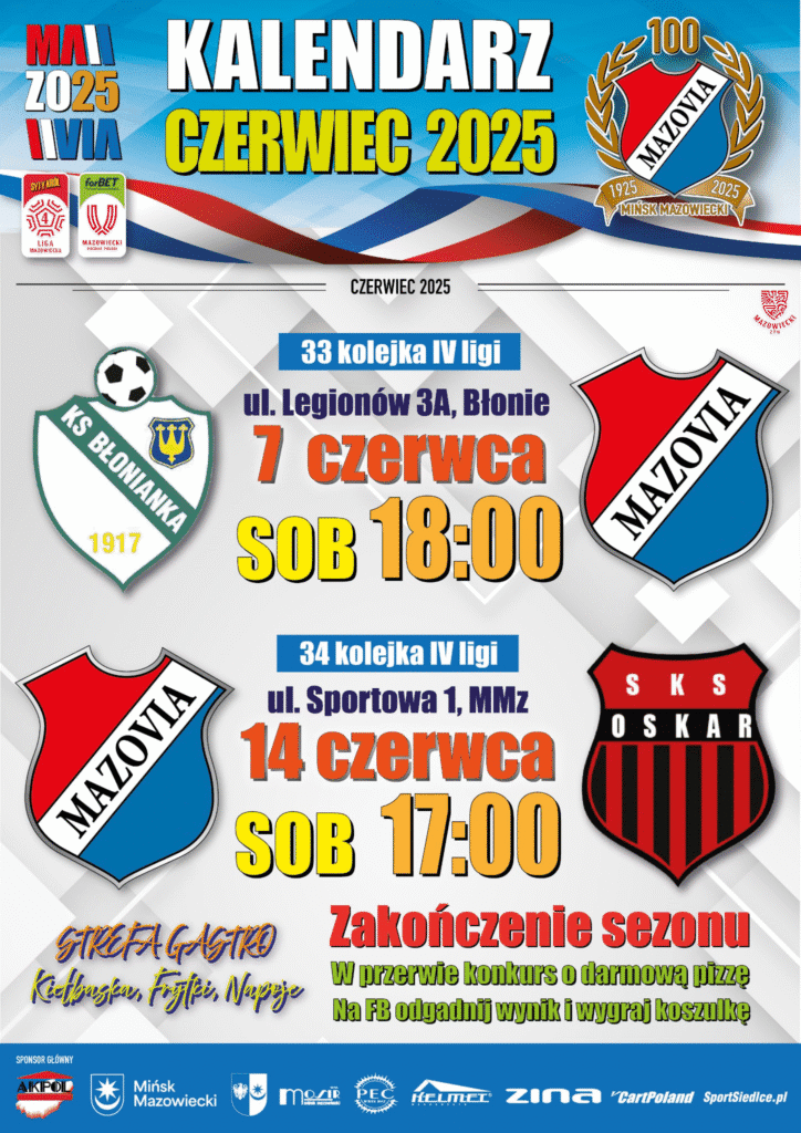 Rzuty rożne? Mazovia skuteczniejsza od najlepszej w Ekstraklasie Cracovii! 1 kalendarz 06 2025