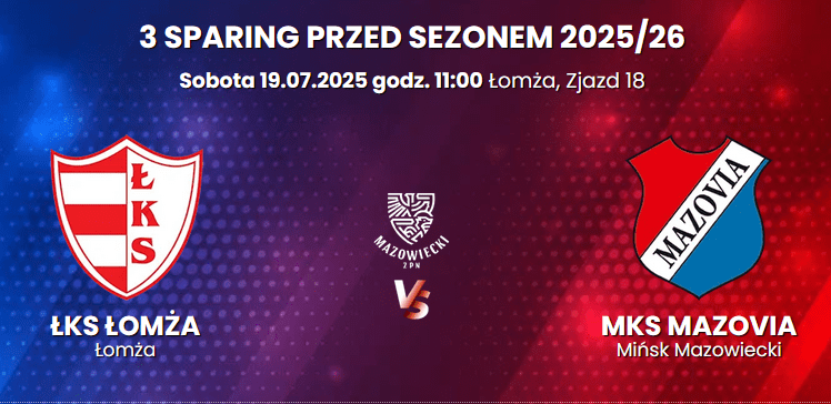 Sobotni sprawdzian Mazovii z czołowym 3-ligowcem 1 Zrzut ekranu 2025 07 18 203333