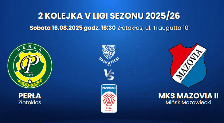 Ligowe emocje od czwartku do niedzieli; nasze drużyny grają w sobotę 1 Zrzut ekranu 2025 08 13 102744