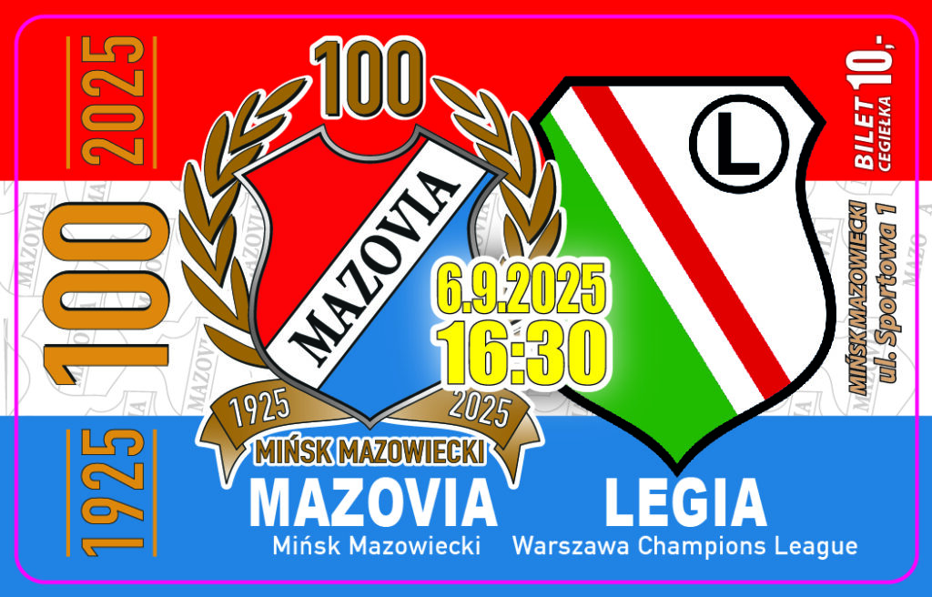 Bilet Legia 100