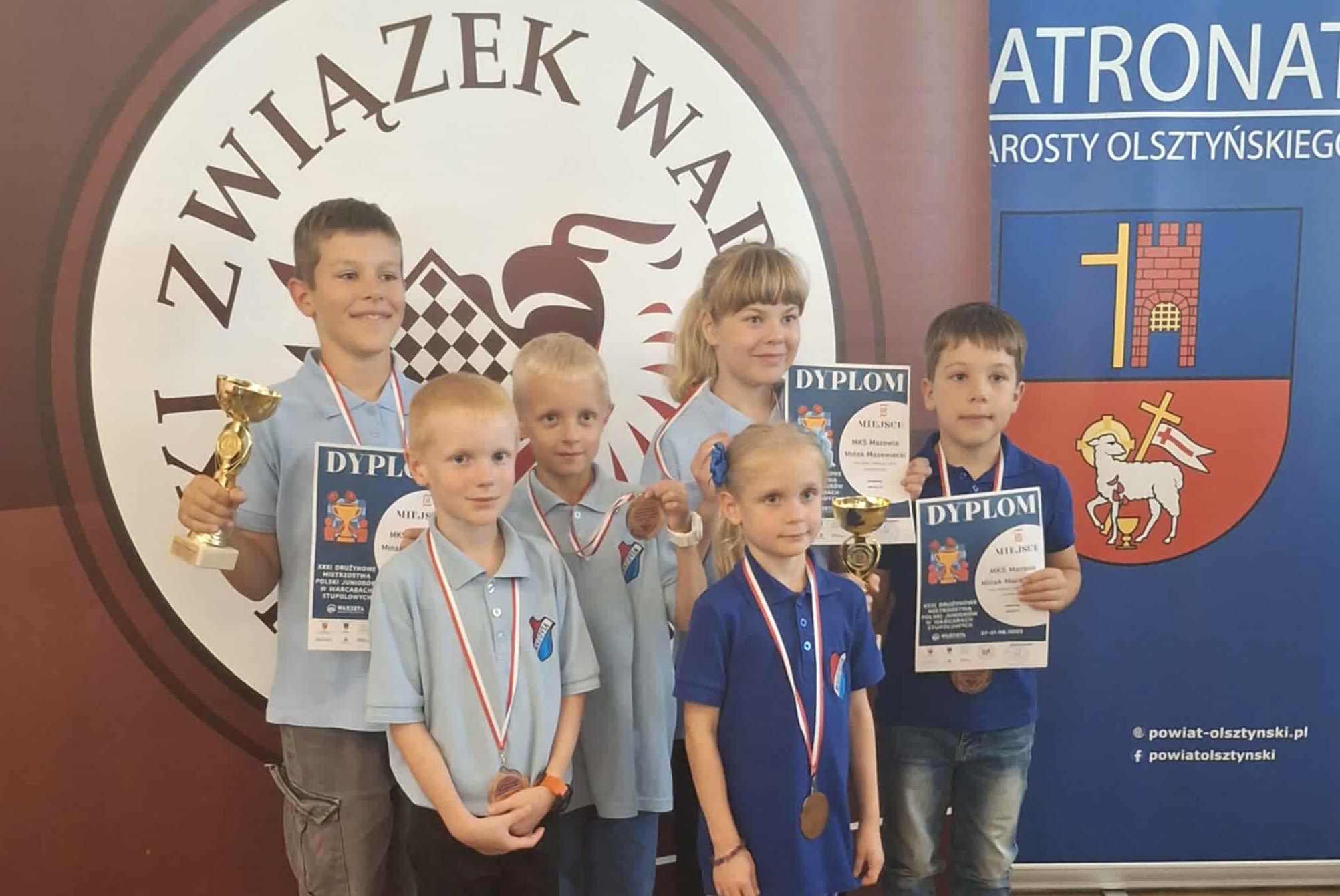Brązowe medale juniorów Mazovii w Drużynowych Mistrzostwach Polski