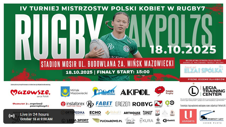 IV Turniej Mistrzostw Polski Kobiet w Rugby 7