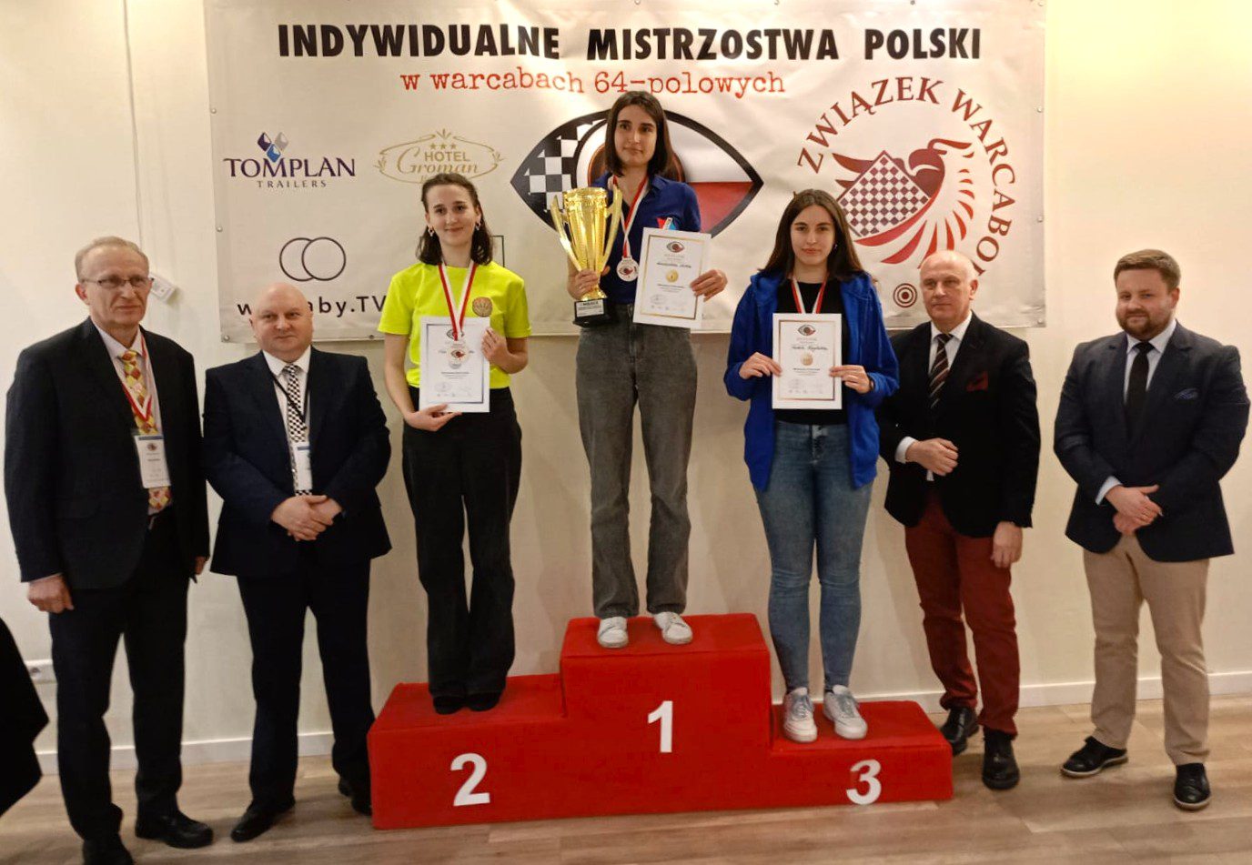 Warcabiści Mazovii na podium Indywidualnych Mistrzostw Polski