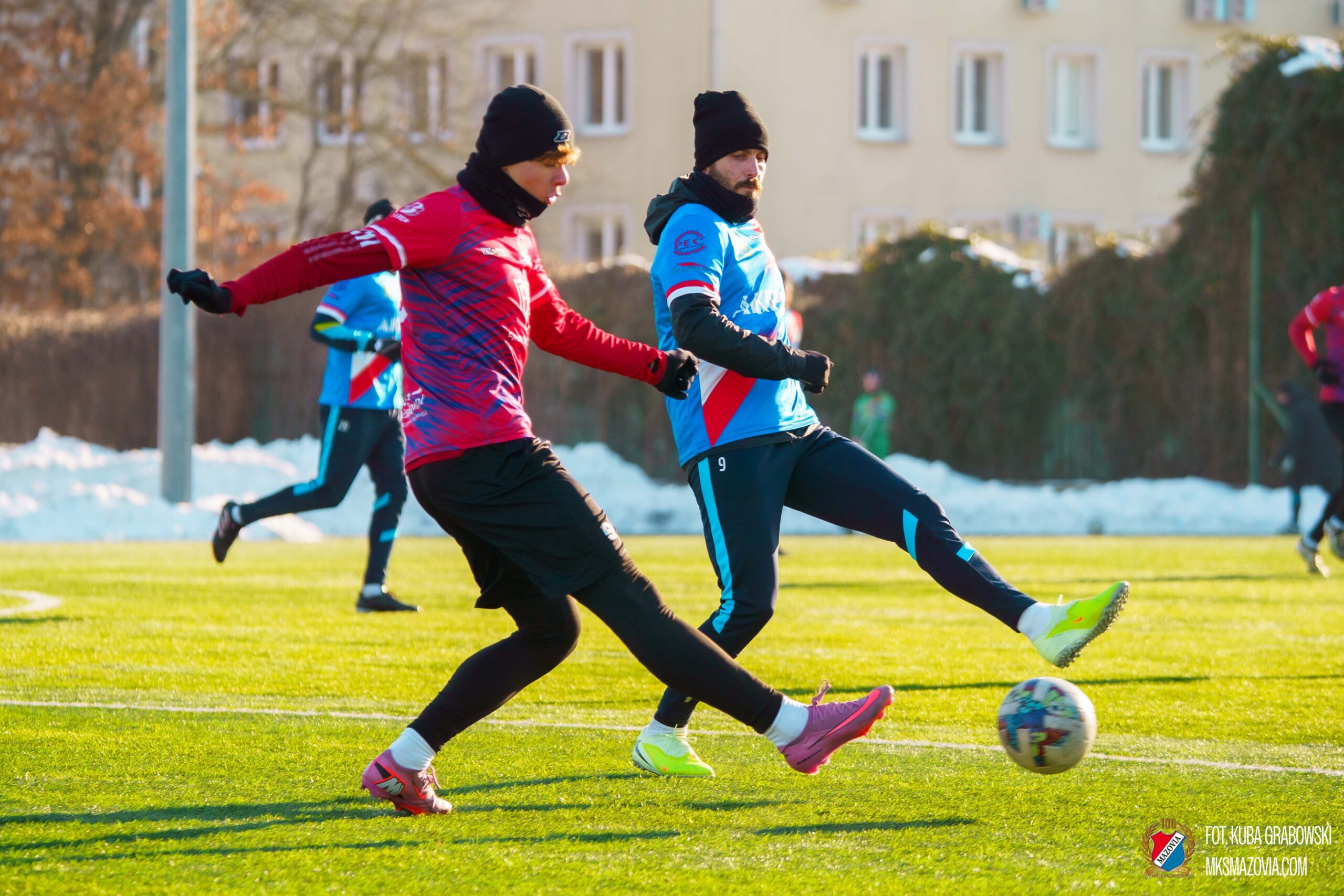 Mazovia zremisowała z Bronią 1:1 w skróconym sparingu
