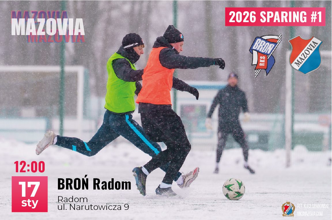 W sobotnie południe zagramy w Radomiu z Bronią