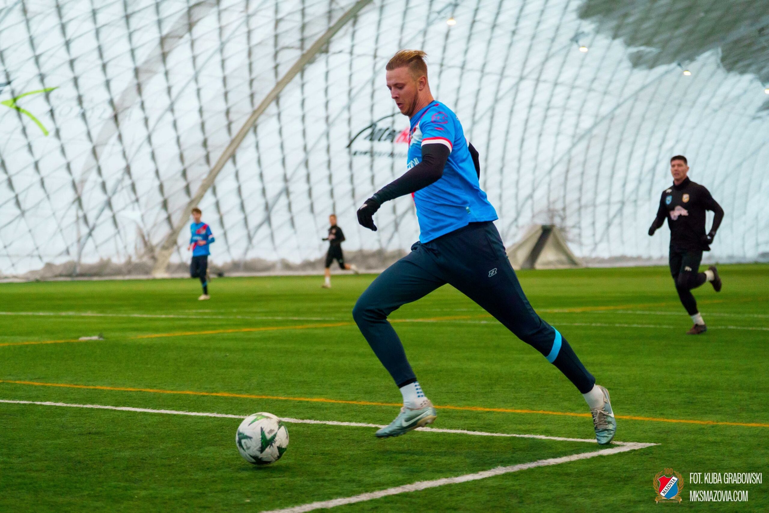 Adrian Szczutowski: gasnące światło uprzykrzało grę Mazovii i Starowi
