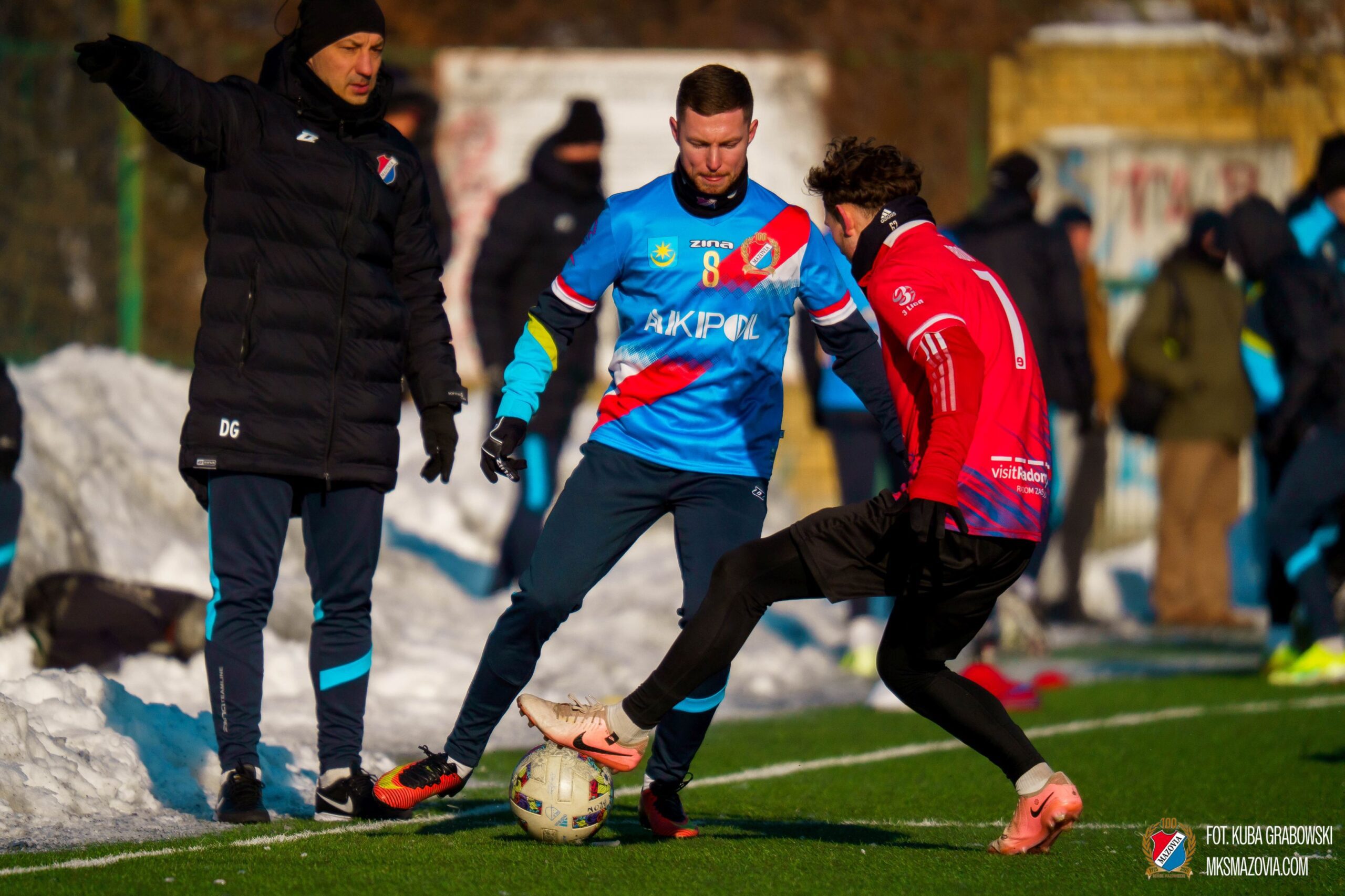 Mateusz Szwed: luksusem tej zimy są sparingi pod balonem