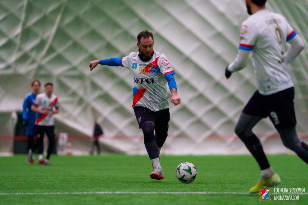 Dwugodzinny sparing z Piasecznem na plus. Mazovia zwyciężyła 3:1 12 GRA08756