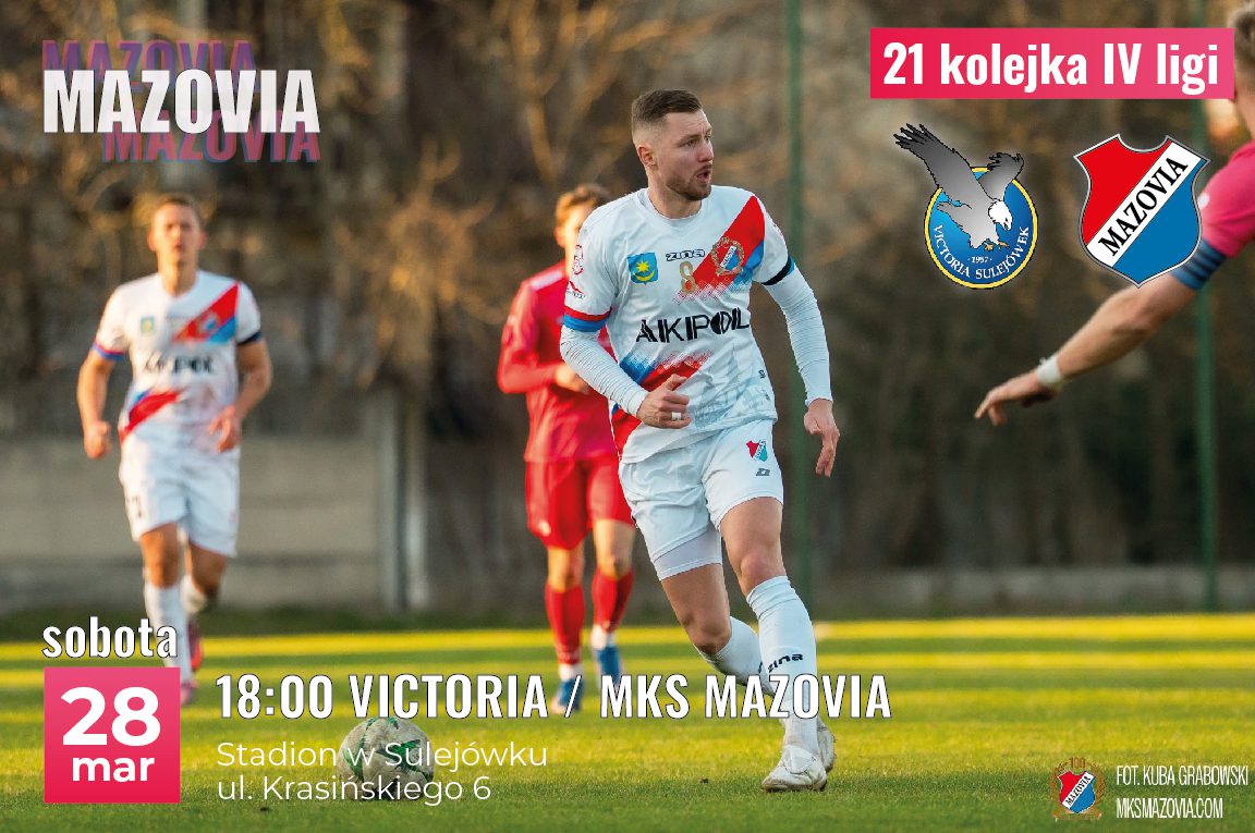 W sobotę derby powiatu mińskiego – Mazovia zagra w Sulejówku