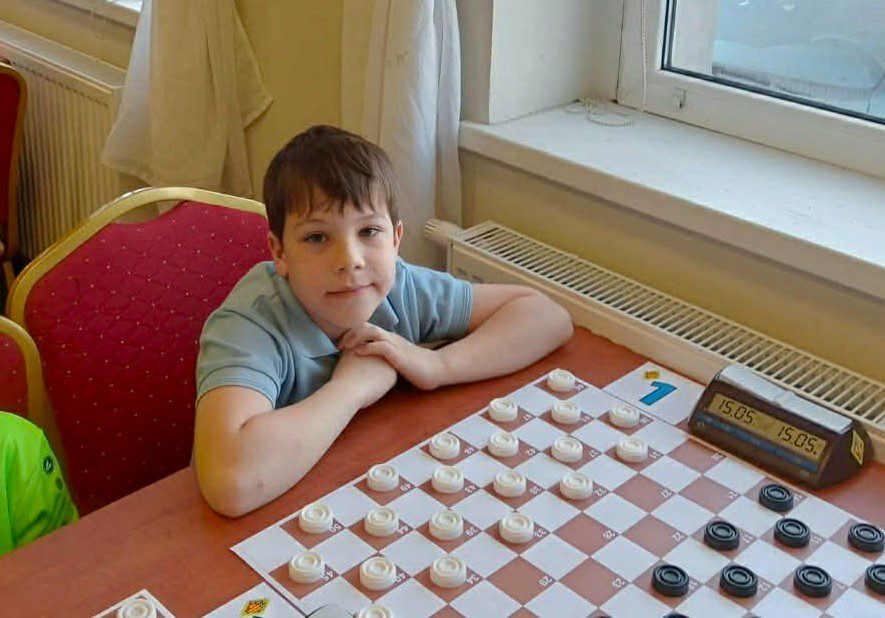 Franciszek Kopacz wygrał turniej warcabowy w Lipnie