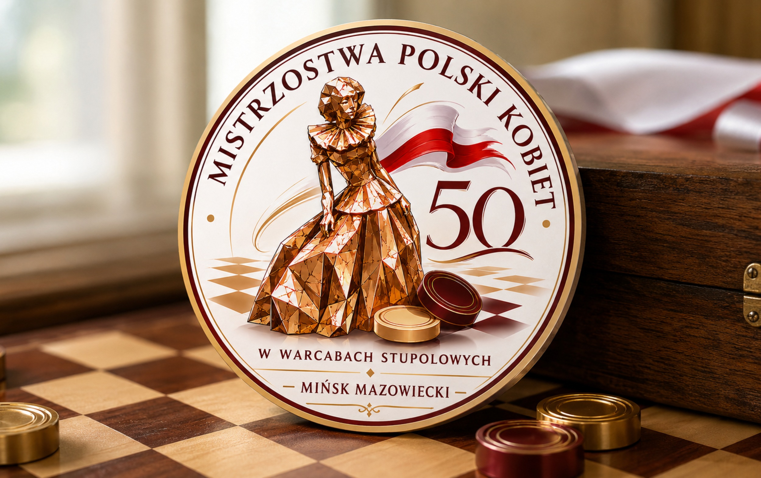Już wkrótce 50. Mistrzostwa Polski Kobiet w warcabach w Mińsku Mazowieckim