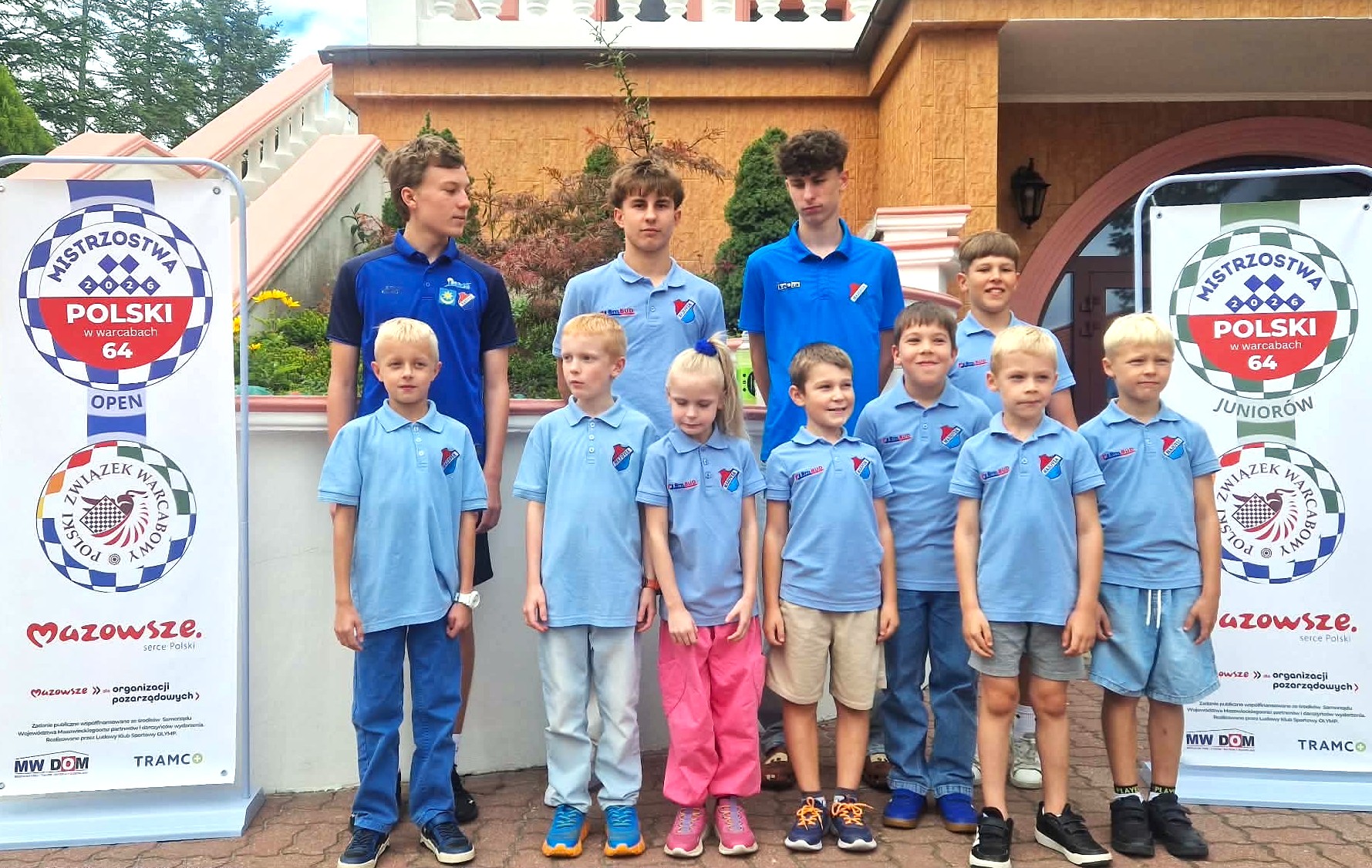 Dziewięć medali w Mistrzostwach Polski w warcabach 64-polowych