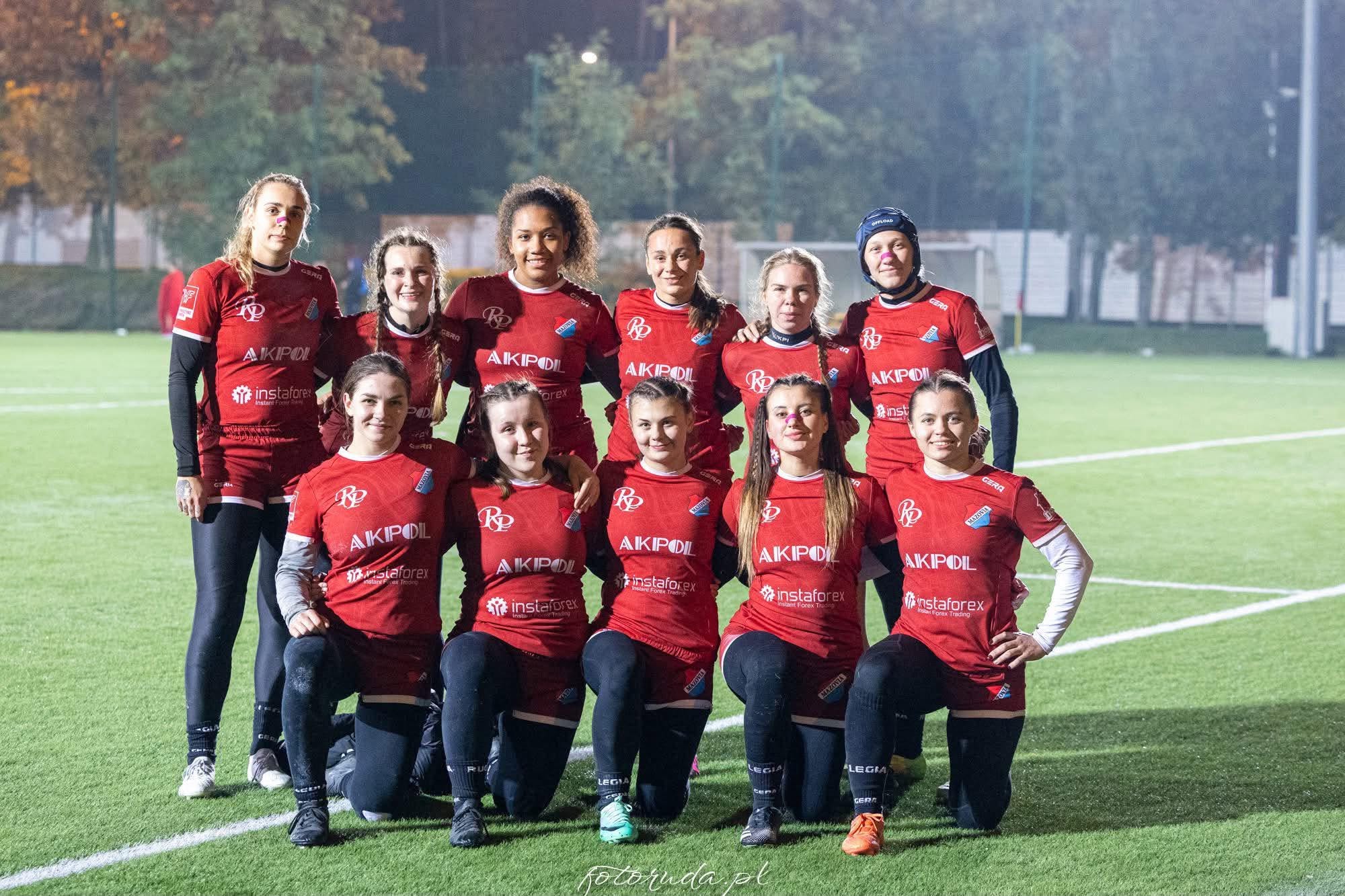 Piąte miejsce rugbistek Mazovii AKPOL na półmetku Mistrzostw Polski