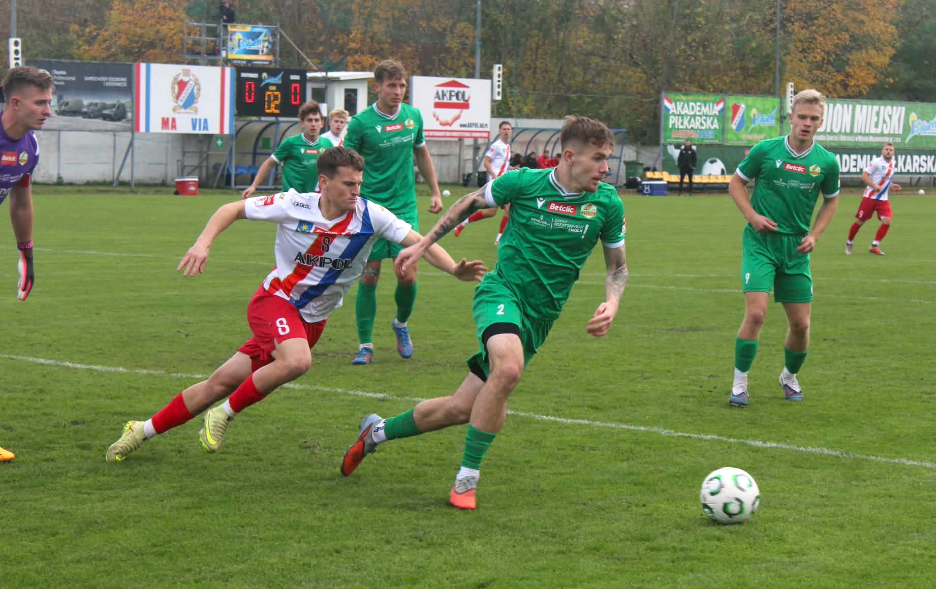 14| Wygrana przy Sportowej. Strzały z dystansu sposobem Mazovii na Lechię
